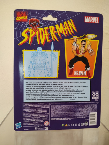 Marvel Legends Kraven Retro Figura Original Hasbro (nueva) (Usado)