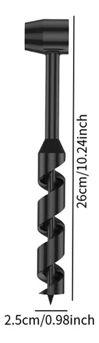 Taladro Manual Para Madera, Taladro 25x260 Milímetros