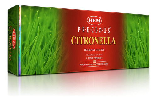 Incienso Hem Mayoreo 120 Varas C/portaincienso Citronela Citronela