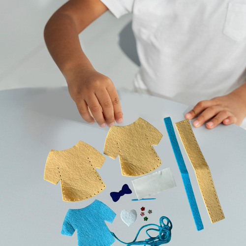 Kit De Costura Diy Juguetes Educativos A Coser Mejora Ropa