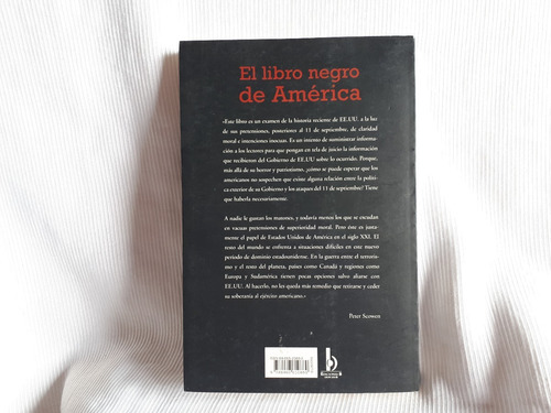 El Libro Negro De America Peter Scowen Ed. B