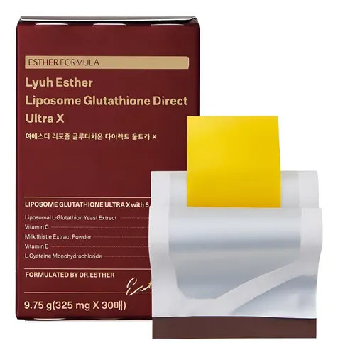 Esther Formula - Liposome Glutathione Direct Ultra X - 30pza | Meses sin inters Esther Formula - Liposome Glutathione Direct Ultra X - 30pza | Meses sin inters