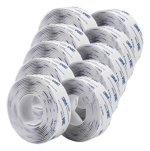 Bandas Costura Versatil, Mxvxw-005, 5 Pzas, 30mm, 1m, Blanco