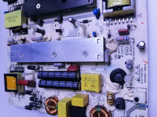 Tarjeta Fuente Para Tv Sanyo Dp50e44t (Usado)