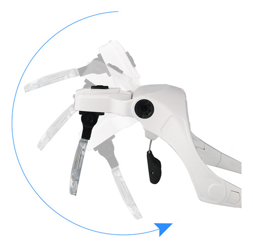 Gj Lupas Ajustables Con Diadema Y Luces Led