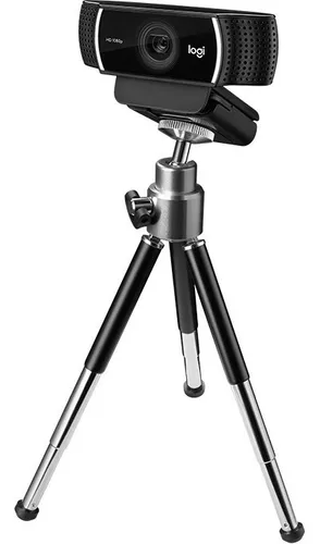 Cámara Web Logitech C922 Pro Full Hd 30fps Color Negro