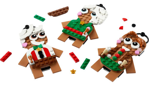 Set Lego Adornos De Pan De Gingerbread Ornaments 40642 190
