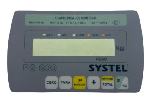 Repuesto Panel Mascara Original Pilon Ps 600 Systel Colgante