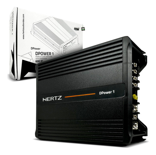 Módulo Amplificador 1 Canal 600w Dpower 1 Classe D Hertz