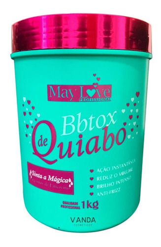 May Love Bbtox De Quiabo 1kg