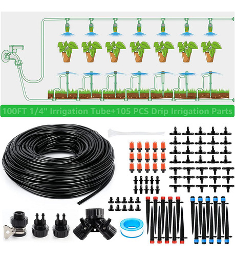 Kit De Riego Por Goteo, De Riego De Jardín, Kit De