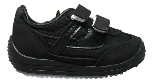 Tenis Panam Bebé Niña Y Niño Originales 12 A 16 Negro