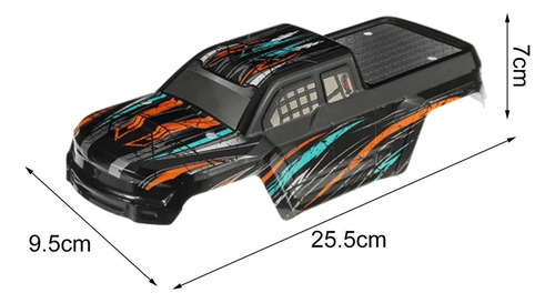 $ Carcasa Rc Car Shell Rc Para Hbx 16889 16889a 1/16