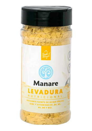 Levadura Nutricional En Polvo 100gr - Manare