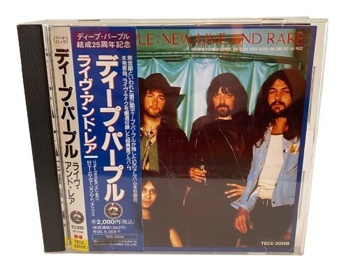 Deep Purple  New, Live And Rare Cd Jap Obi Usado 