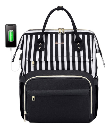 Mochila Lovevook No Aplica Black-thick Stripe