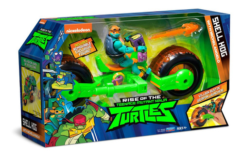 Figura + Muñecos + Vehiculo Set Tortugas Ninjas Original