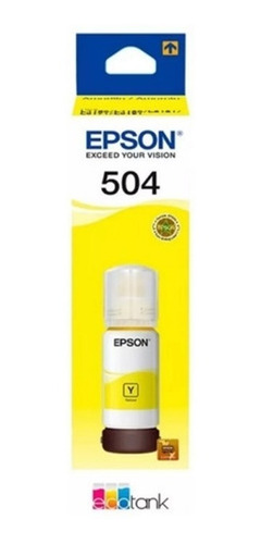 Tinta Epson T504420 Yellow Original Botella P/l4150/60