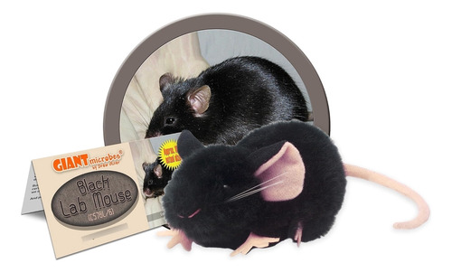 Giantmicrobes Black Lab Mouse: Aprenda Sobre Naturaleza Y Y