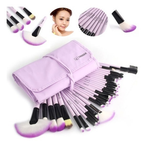 Vander Professional Makeup Brush Set Of 32pcs Cosmetic Make 