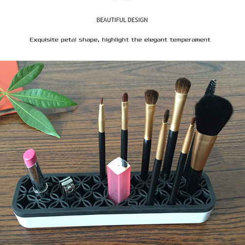 Imagen 6 de 9 de Soporte Para Brochas De Maquillaje, Organizador De Cosmético