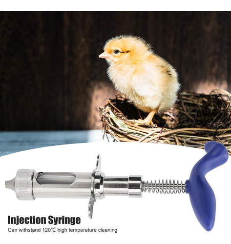 Jeringa De Inyección: Inyector Inoculador Continuo De 3 Cc H