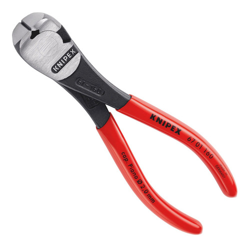 Alicate De Corte Frontal 6.1/2 Para Arames - Knipex