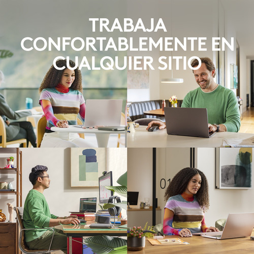 Mouse Inalámbrico Compacto Logitech Mx Anywhere 3s Grafito