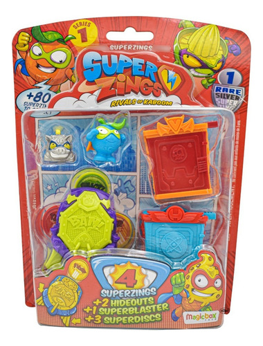 Super Zings 1 Superblaster 4 Superzings Serie 1 Magicbox