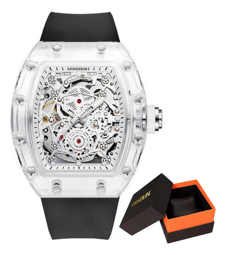 Reloj Luminoso Con Calendario Transparente Kimsdun 2015b