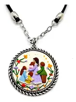 Comprar Collar Madre Con Cuatro Hijos Personalizado Día De La Madre