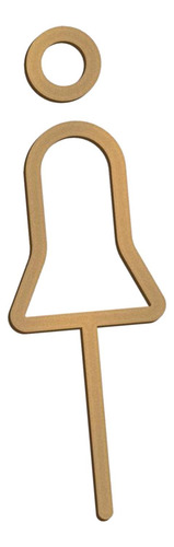 Letrero De Baño Acrílico, Símbolos De Puerta De Baño,