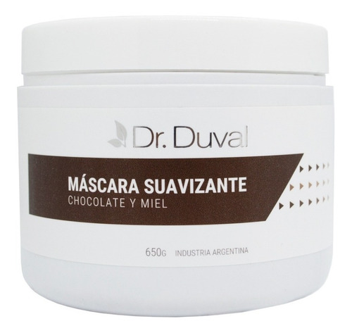 Mascarilla facial para piel todo tipo Dr. Duval Mascara Suavizante Chocolate Y Miel 650g
