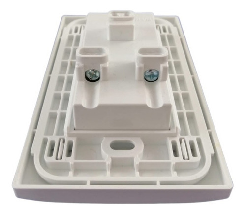 Imagen 3 de 4 de Placa /placas Con Enchufe Duplex Marca Kipro