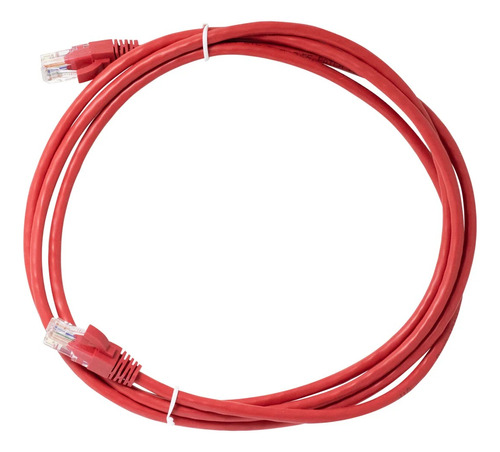 Cable Patch Cord Cat 6 X 2 Metros Pc6lszh-2m-red Satra