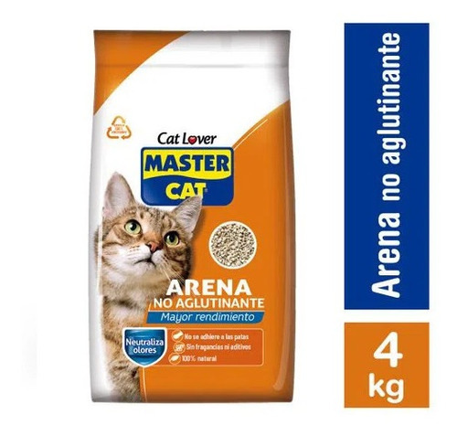 Arena Sanitaria Dry Master Cat 4kg(2 Saco)super