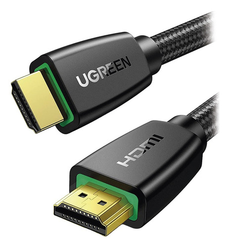 Cable Hdmi 2.0 Nylon Trenzado 5 M 4k@60hz  Hdr 3d Hec Ugreen