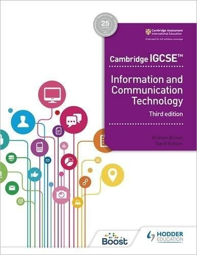 Cambridge Igcse Information And Communication Technology  *3