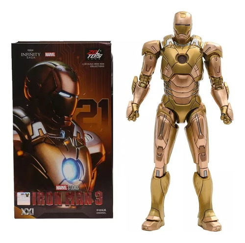 Brinquedos Iron Man Mark 21 Midas Zd 18 cm Y
