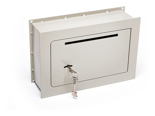 Caja Fuerte 20x30x9 Embutir Buzon Pared Fina Amurar E2 C/b