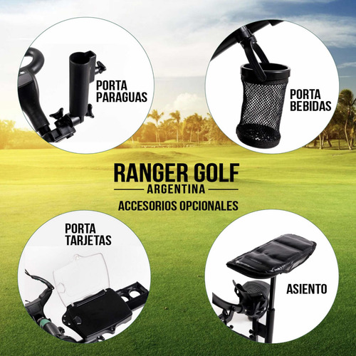 Imagen 9 de 10 de Carro Ranger Golf Electrico A * Control Remoto *