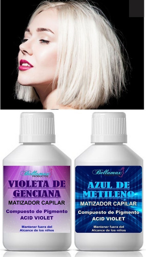 Violeta De Genciana + Azul De Metileno Bellamax 1 Litro Cada