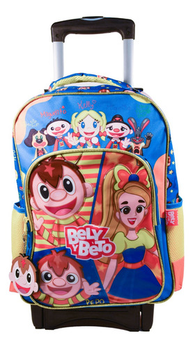 Mochila Ruedas Escolar Primaria Niño Bely Beto 