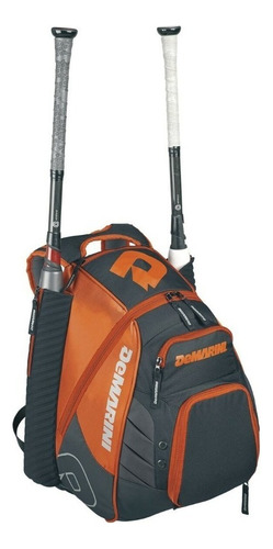 Backpack Para Beisbol Demarini Voodoo Rebirth Naranja 2 Bats