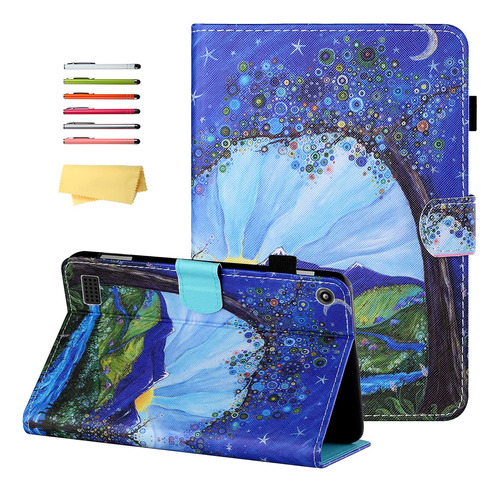 Uucovers Funda Para Kindle Fire 7 7  9ª 7ª 5ª Generacion Pu