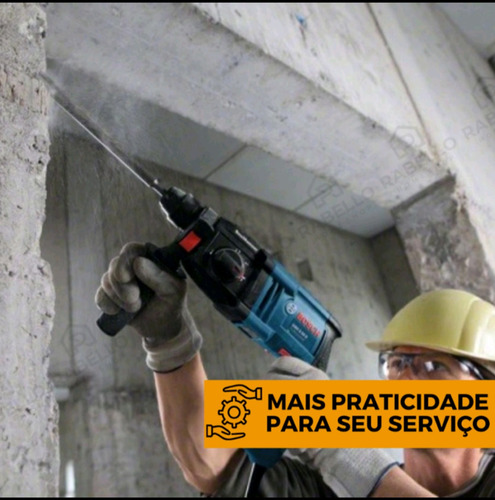 Broca Engate Rápido Sds Plus Martelete Concreto 6 X 160mm