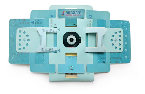 Imagen 4 de 8 de Foldscope Con Kit De Lupa Led