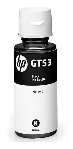 Botella Tinta Original Hp Gt53 Para Impresora Color Negro