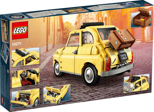 Lego Creator Expert Fiat 500 10271 - 960 Pz Auto Armar 960