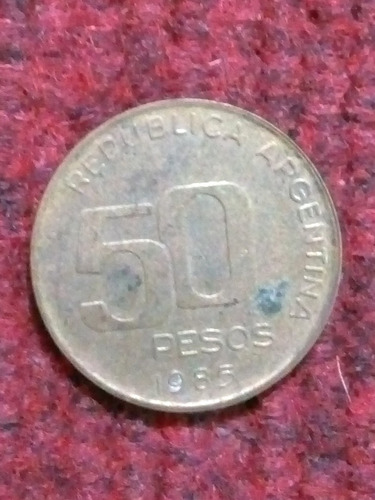 Moneda Argentina Conmemorativa 1985